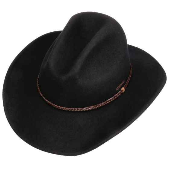 Stetson Black Felt Western Bolzano Hat