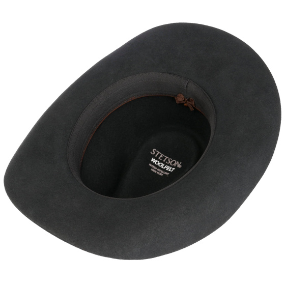 Western Hat Kennecott Woolfelt Black - Stetson