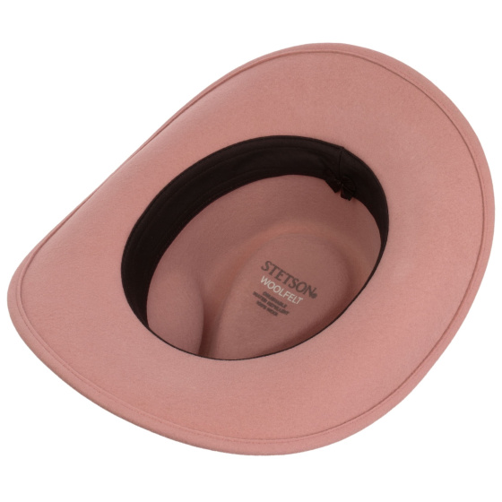 Cheyenne Pink Felt Cowboy Hat - Stetson