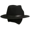 Stetson Shildon Traveller Woolfelt Hat in Black  Reference: 20967| Traclet Hat Shop