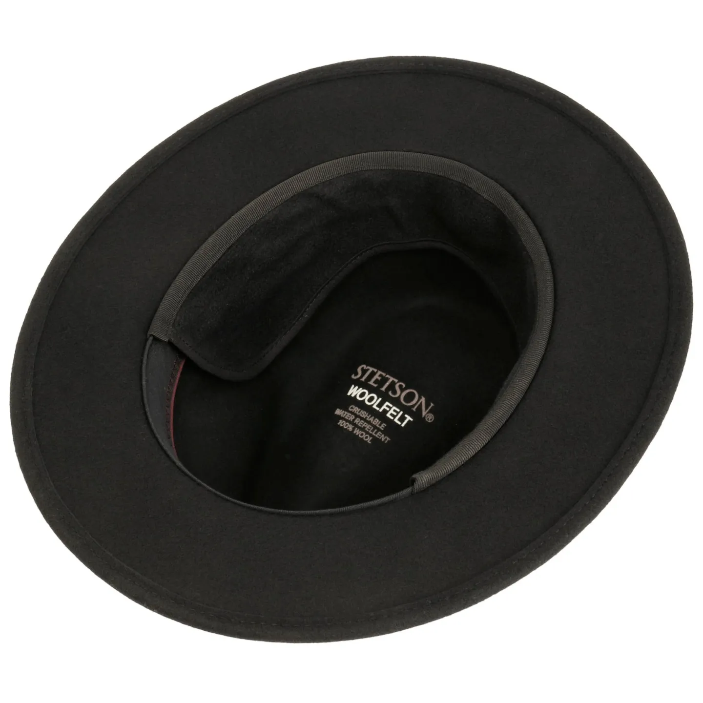 Stetson Shildon Traveller Woolfelt Hat in Black  Reference: 20967| Traclet Hat Shop