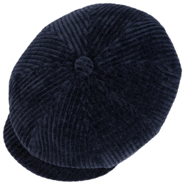 Casquette Hatteras Dwayn Velours Bleue - Stetson