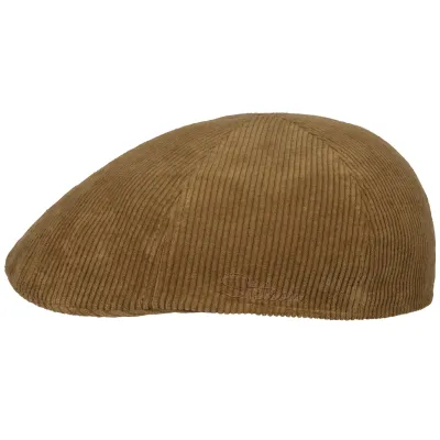 Dakota Corduroy Beige Duckbill Cap - Stetson Reference: 24519| Chapellerie Traclet