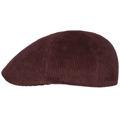 Casquette Bec De Canard Dakota Corduroy Bordeaux - Stetson