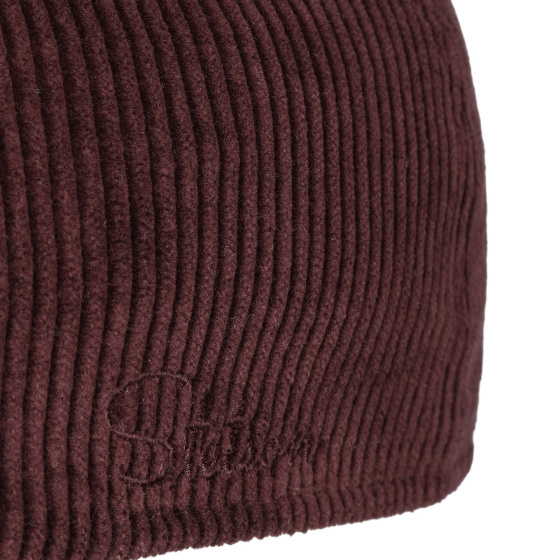 Dakota Corduroy Bordeaux Duckbill Cap - Stetson