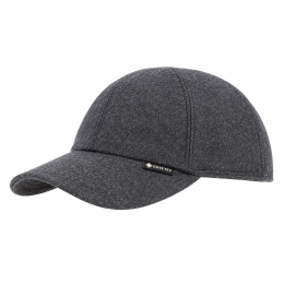 Casquette Cache-Oreilles Monaco Gore-Tex Laine Anthracite - Gottmann