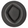 chapeau porkpie gris