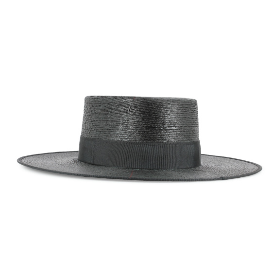 Chapeau Cordobes Panama Noir - Traclet