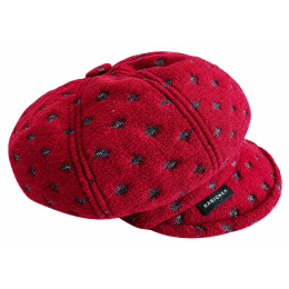 Casquette Gavroche Ravarino Laine Rouge - Traclet