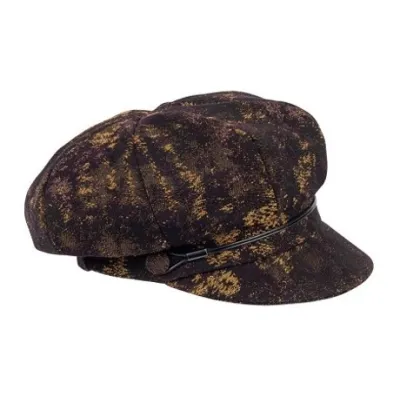 Vendome Bronze Newsboy Cap - Traclet Reference: 24539| Chapellerie Traclet