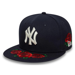 Casquette Snapback Coops Floral Coton Marine - New Era