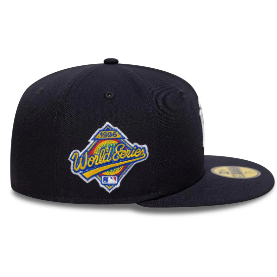 Casquette Snapback Poly Kanji Coton Marine - New Era