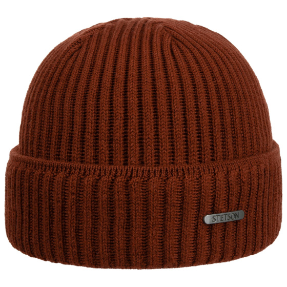 Bonnet Parkman Laine Rouille - Stetson