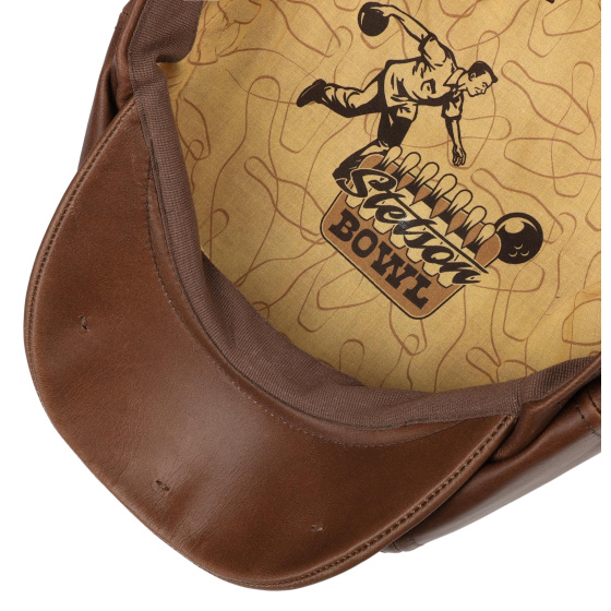 Casquette Hatteras Goat Nappa Vintage Bowling - Stetson