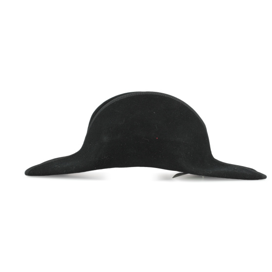 Bicorne Feutre Laine Noir - Traclet
