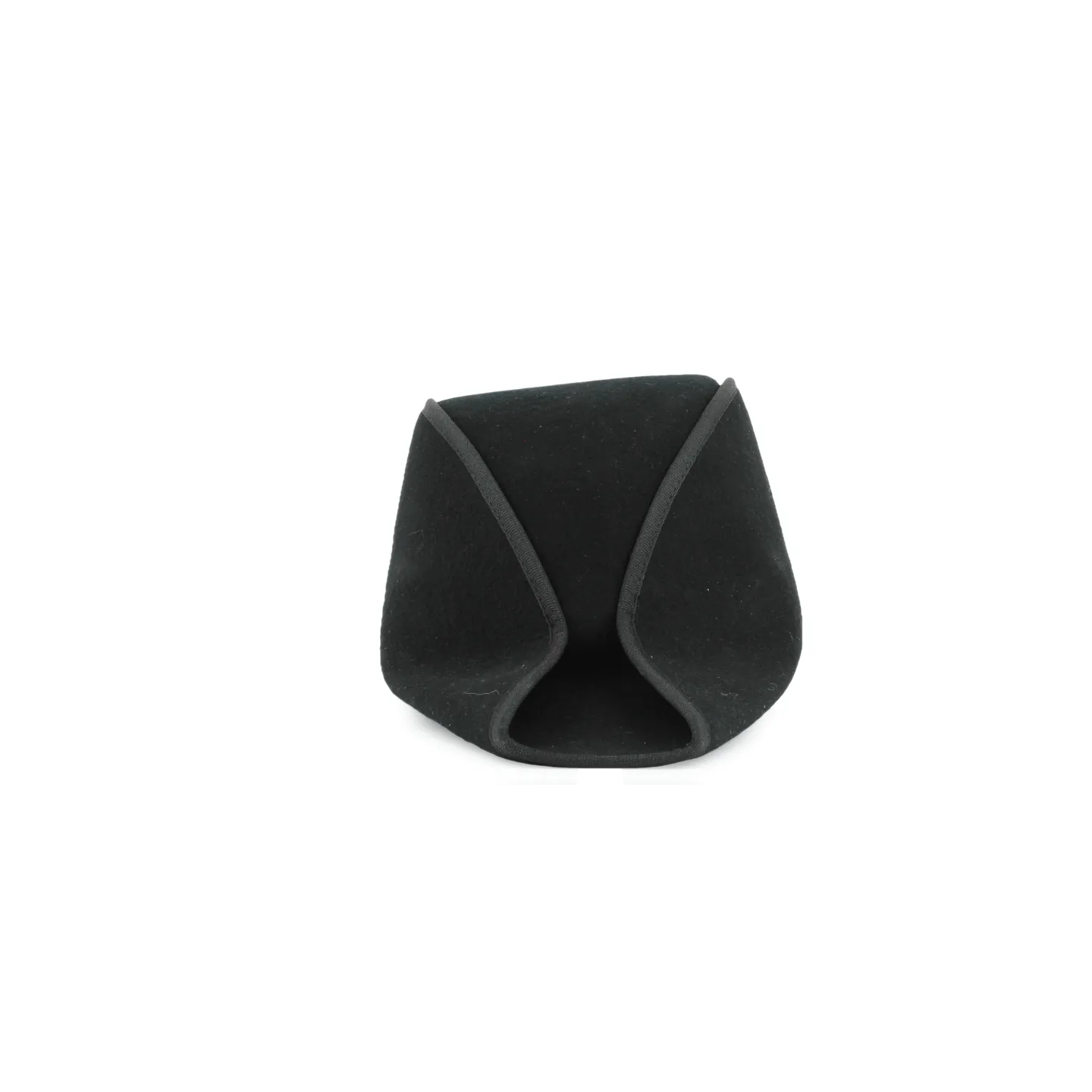 Black Wool Felt Bicorn - Traclet Reference: 17857 | Traclet Hatmakers