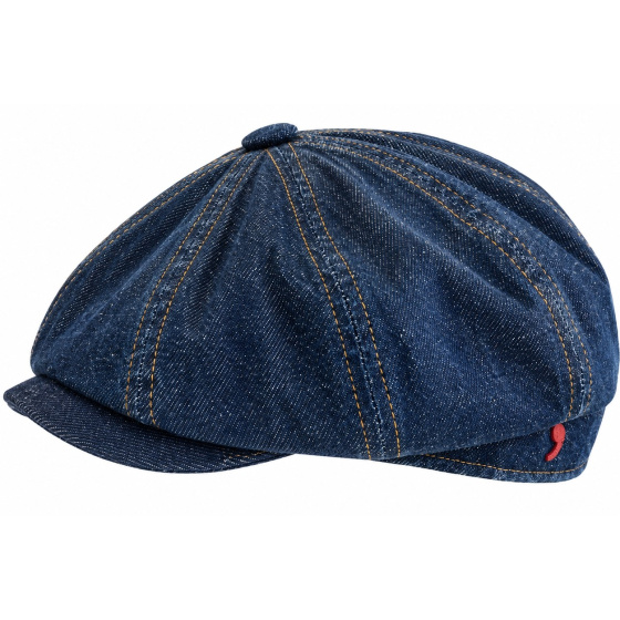 Casquette Hatteras Kyoto Jean Bleu coton - Alfonso d'Este