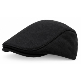 Casquette Plate Siena Noire – Traclet