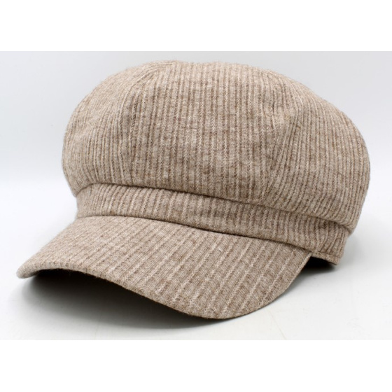 Bristol Velvet Newsboy Cap - Traclet