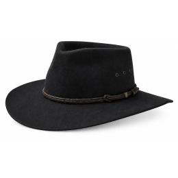 Chapeau Cattleman Feutre Poil Anthracite - Akubra