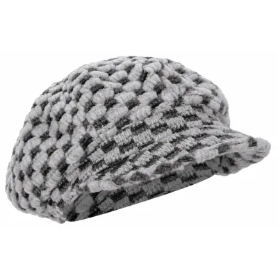 Casquette Gavroche Élodie Laine Grise - Traclet Reference : 24607| Chapellerie Traclet