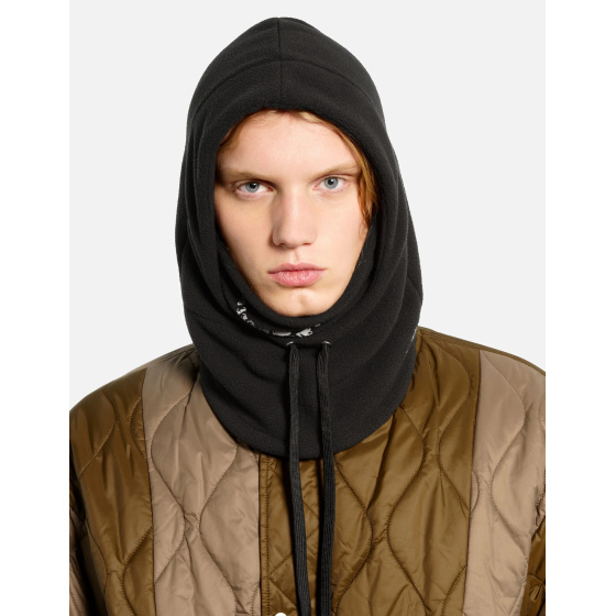 Snood Fleece Tour De Cou Capuche Noir - Kangol