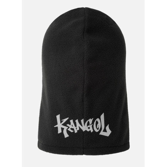 Black Fleece Hooded Neck Warmer - Kangol