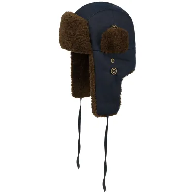 Lapeer Hatfield Blue Trapper Hat - Stetson Reference: 24610| Chapellerie Traclet