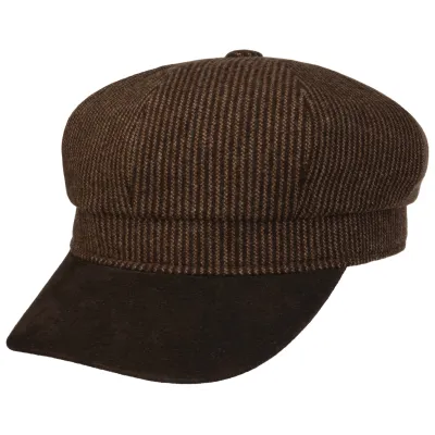 Riders Stripes Virgin Wool Sailor Cap - Stetson Reference: 24611| Chapellerie Traclet