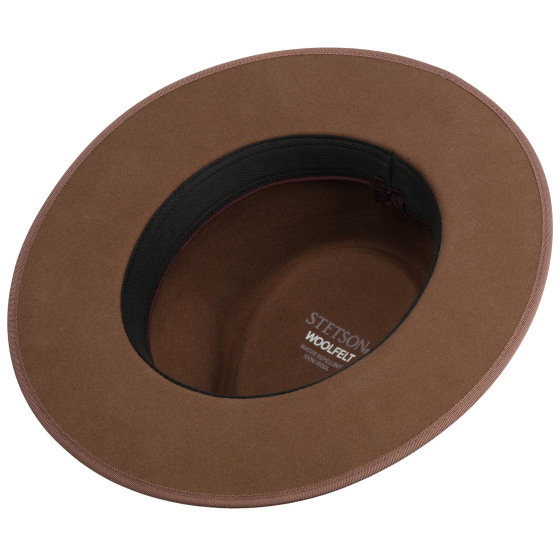 Chapeau Fedora Benver Outdoor Woolfelt Cognac - Stetson