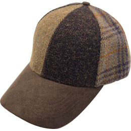 Casquette Baseball Patchwork Highland Marron – Traclet