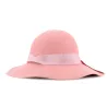 Capeline feutre laine rose made in france - ref 14637