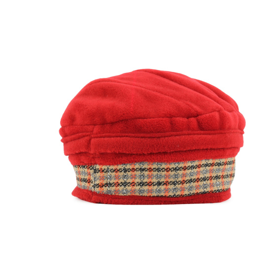 Toque polaire tweed - made in france