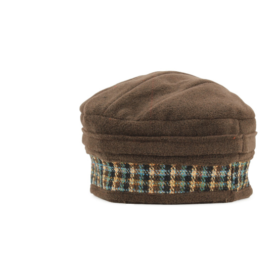 Toque polaire tweed - made in france
