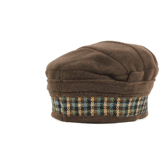 Toque polaire tweed - made in france