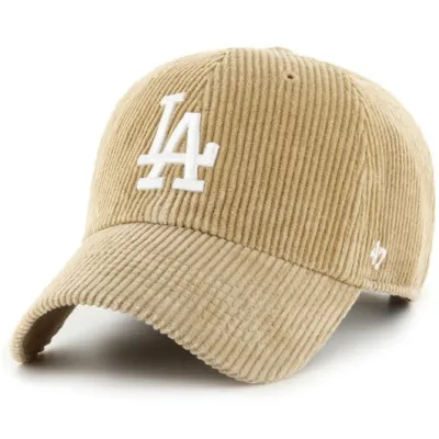 Casquette 47 LA Dodgers Cord Beige