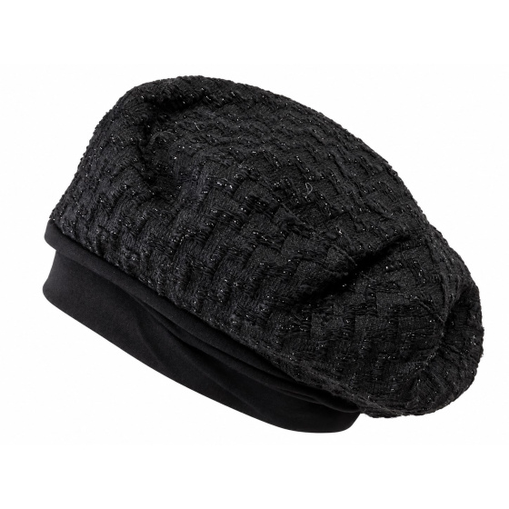 Women's Vendome Black Beret - Traclet