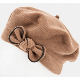 Béret Polaire Fil Marron Clair - Traclet