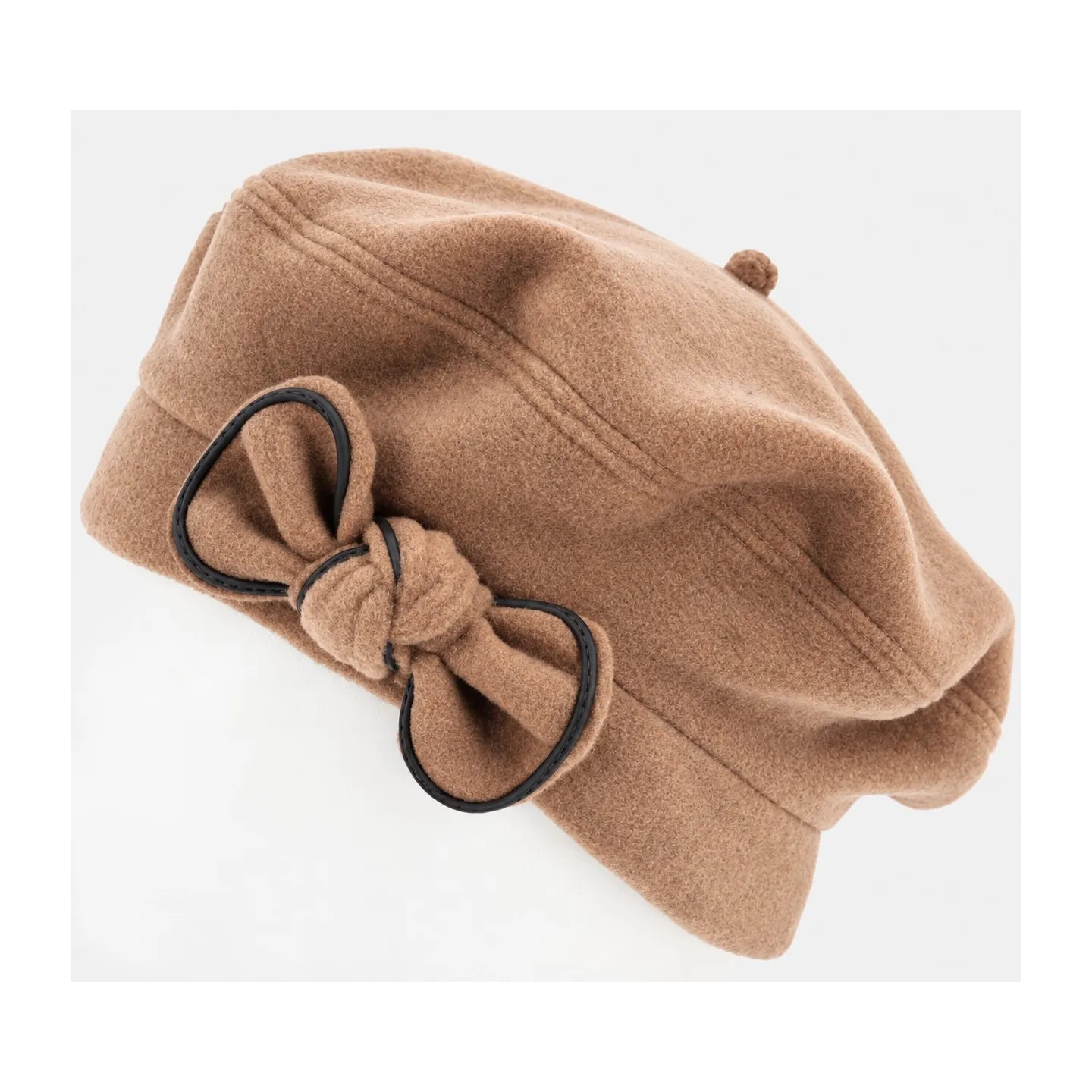 Béret Polaire Fil Marron Clair - Traclet