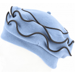 Béret Polaire Femme Jaipur Bleu Ciel - Traclet