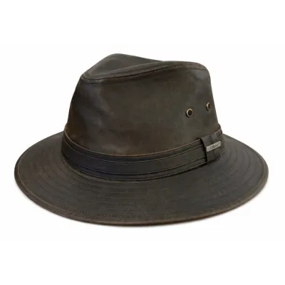Auckland Vintage Black Traveller Hat - Traclet - Chapellerie Traclet Ref 24606
