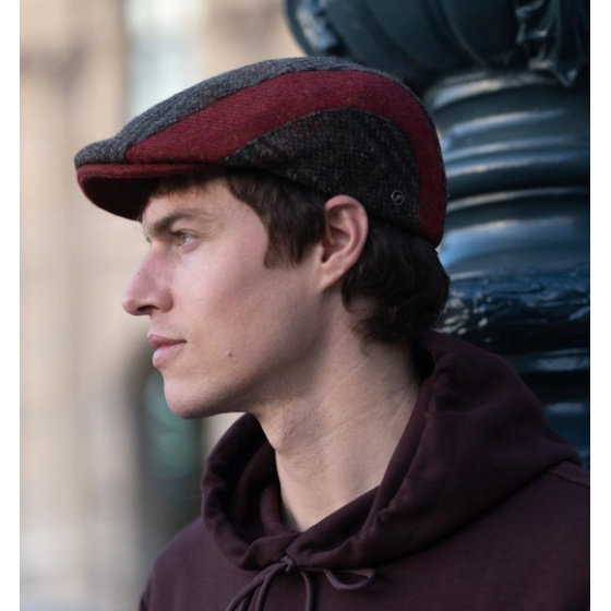 Foresta Harris Tweed Wool Flat Cap - Traclet