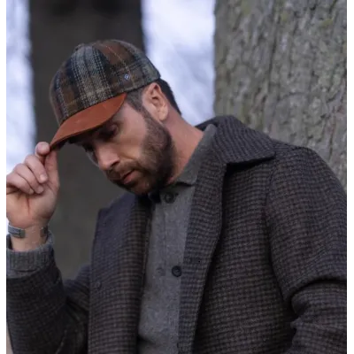 Vosges Harris Tweed Baseball Cap - Flechet, Reference: 24652 | Traclet Hat Shop