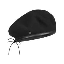 Rosa Black Basque Beret - Heritage by Laulhère Reference: 12683 | Chapellerie Traclet
