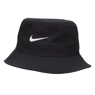 Bob Nike Swoosh Apex Noir - Nike Reference : 24667| Chapellerie Traclet