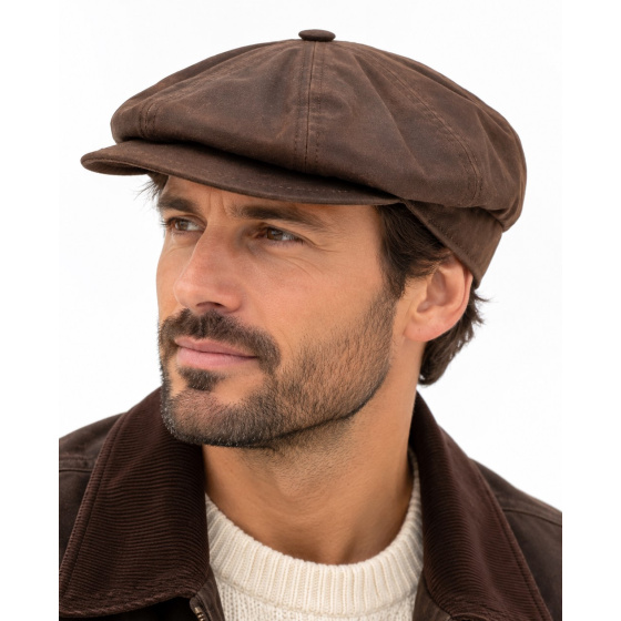 Camden Brown Waterproof Hatteras Cap - Traclet