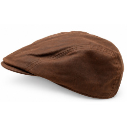Casquette Plate Highlands Imperméable Marron - Traclet