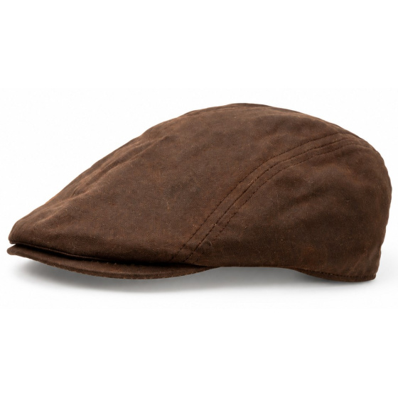 Casquette Plate Highlands Imperméable Marron - Traclet