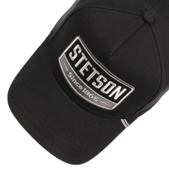 Casquette Baseball American Legacy Noire Coton – Stetson