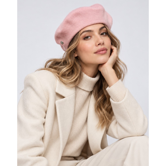 Beret L'Authentique Pale Pink - Laulhère